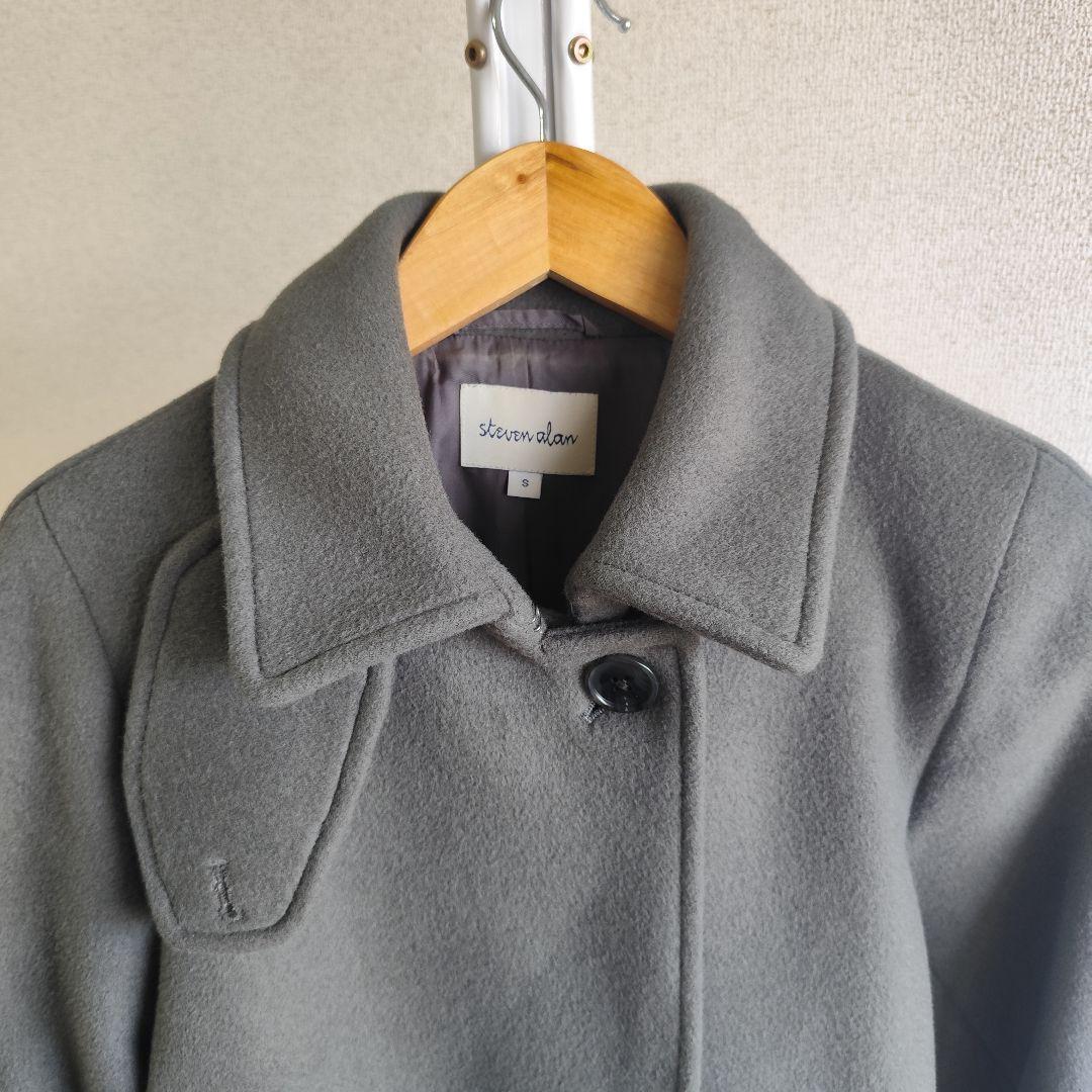 スティーブンアラン ウールビーバーテントコート S