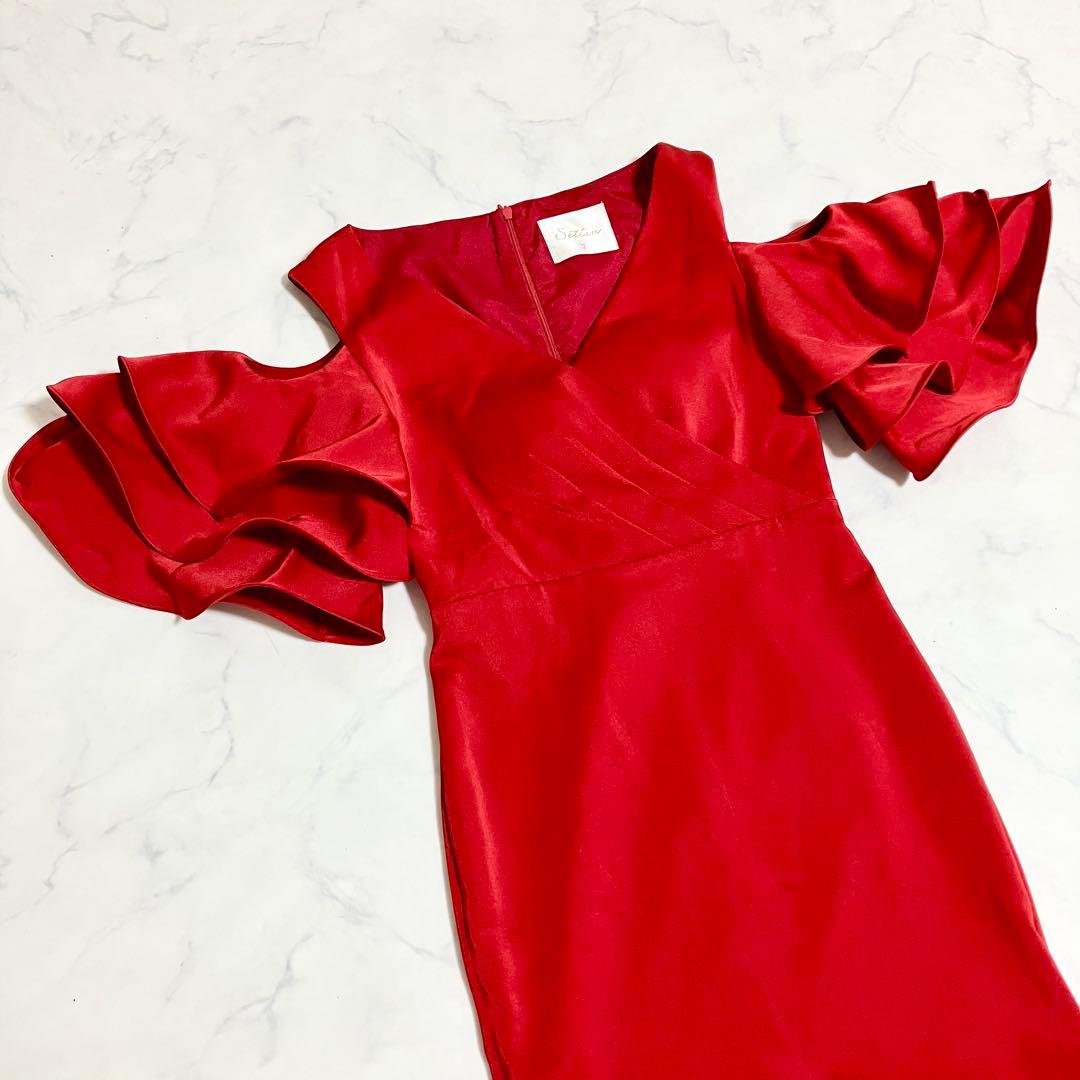 セッタン エルケイ ロングドレス 2 レッド