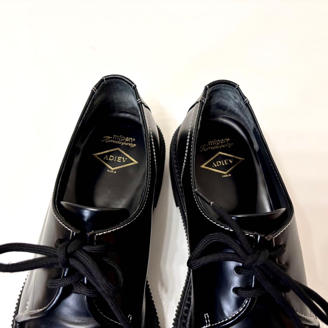【美品】定価¥70400 ADIEV アデュー ダービーシューズ
