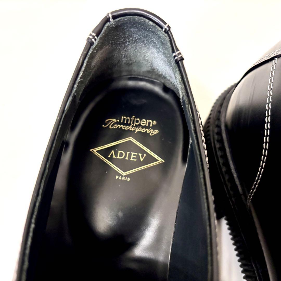 【美品】定価¥70400 ADIEV アデュー ダービーシューズ