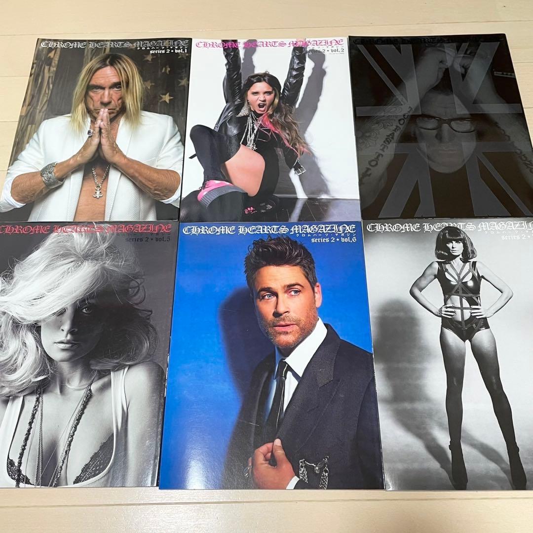クロムハーツ・マガジン series2 vol.1～7まとめ売り 4無し