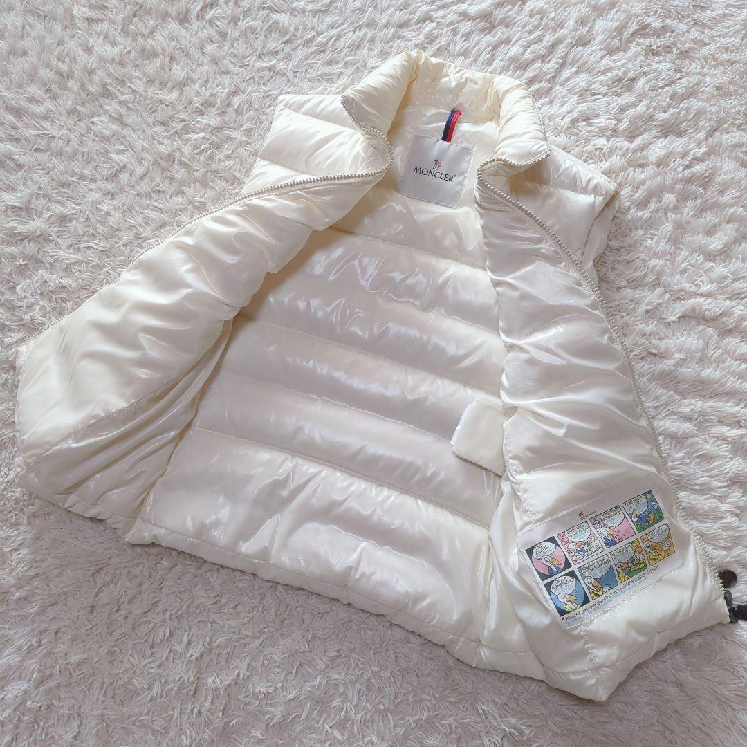パワーMONCLER　GHANY GILET　ダウンベスト　ロゴワッペン