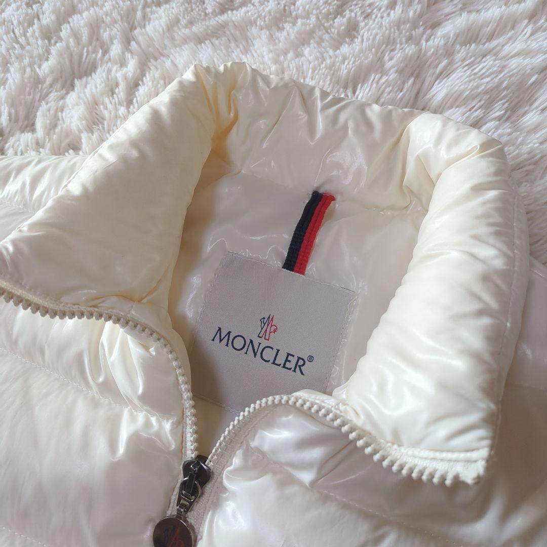 パワーMONCLER　GHANY GILET　ダウンベスト　ロゴワッペン
