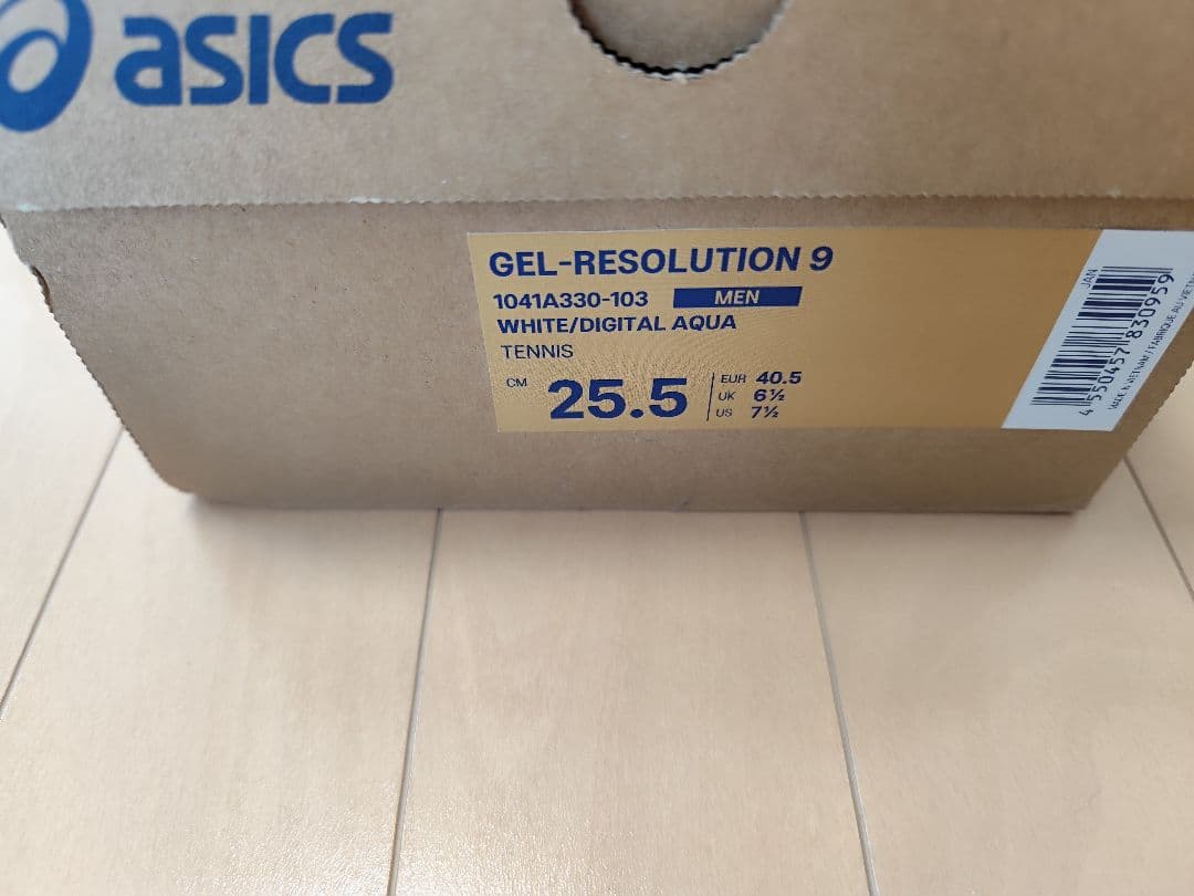 ASICS GEL-RESOLUTION 9 1041A330【25.5cm】