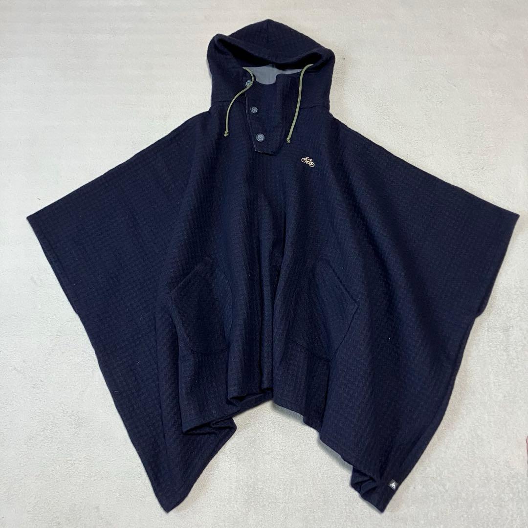 SOU・SOU × le coq sportif ポンチョ ネイビー