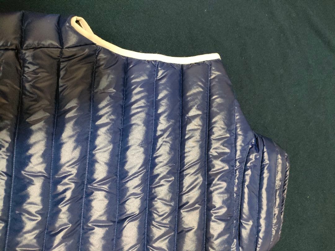 J.LINDEBERG ダウンベスト　ネイビー　S-M相当　ゴルフ