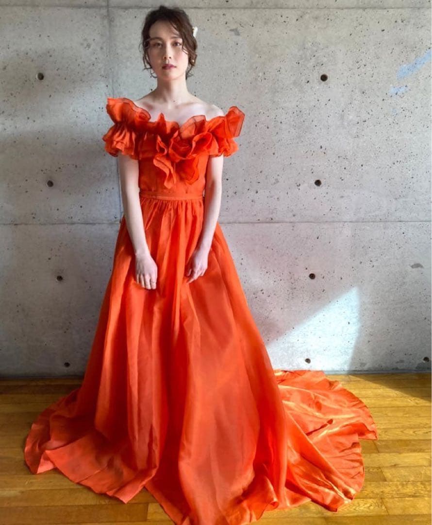 【THE URBAN BLANCHE 】アーバンブランシュカラードレス　Sサイズ