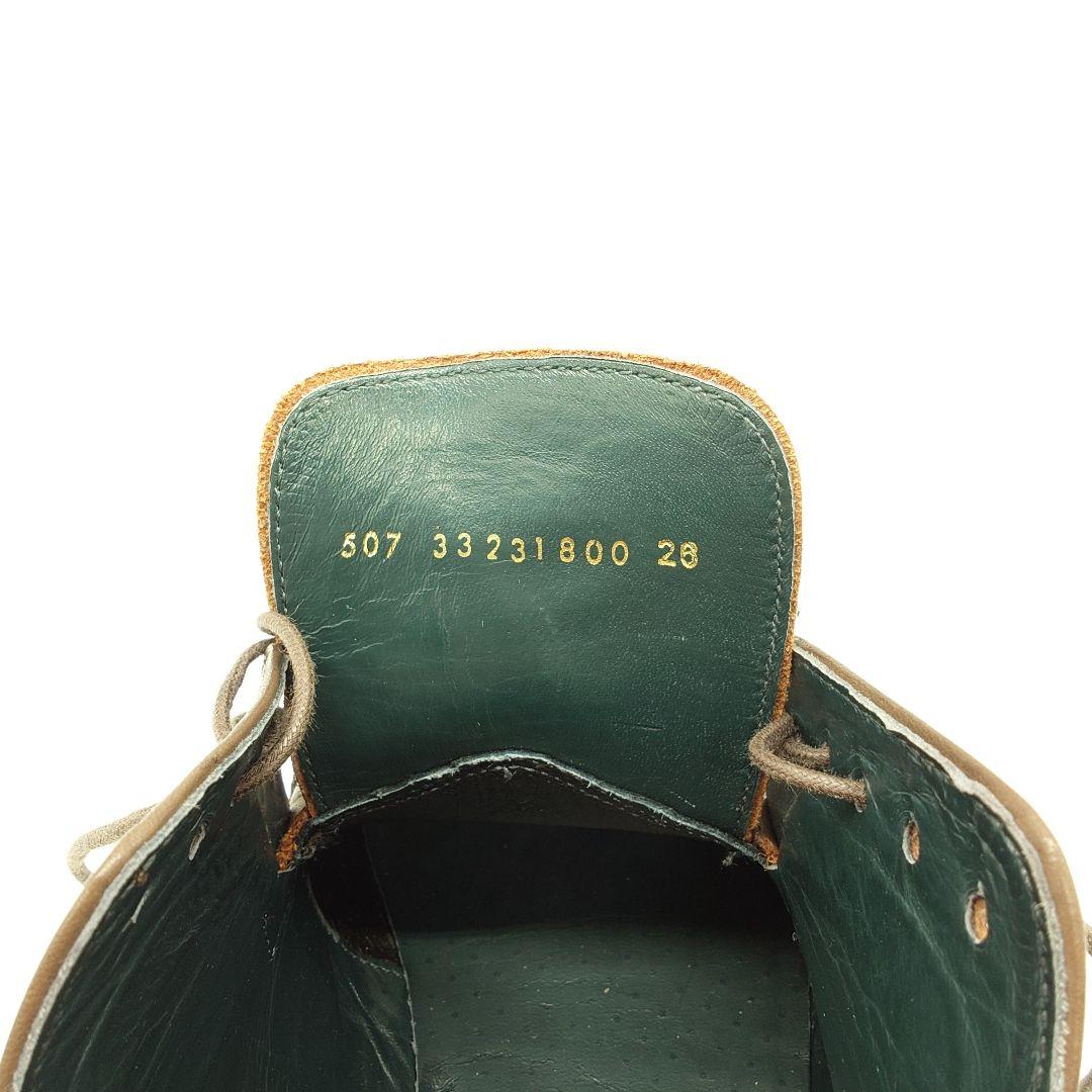 【美品】MIHARAYASUHIRO ロングウイングチップ レザーシューズ 26