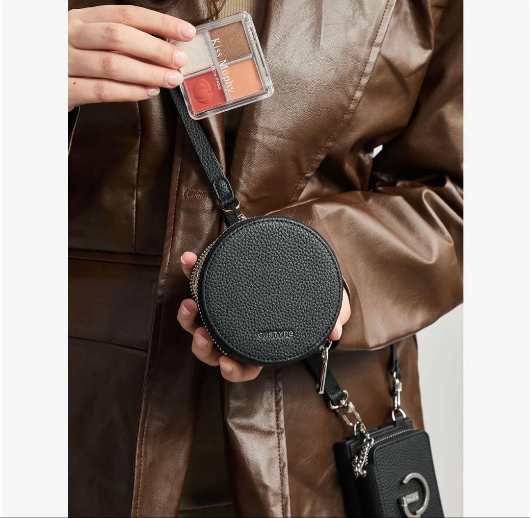 CUSTYPe iPhone 16 Pro MAXショルダーケース、ポーチ付き