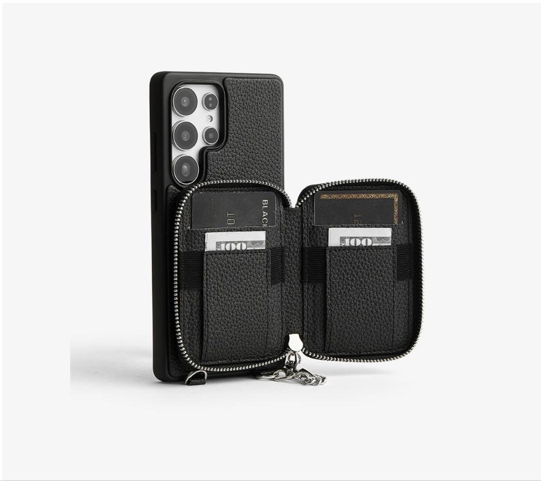 CUSTYPe iPhone 16 Pro MAXショルダーケース、ポーチ付き