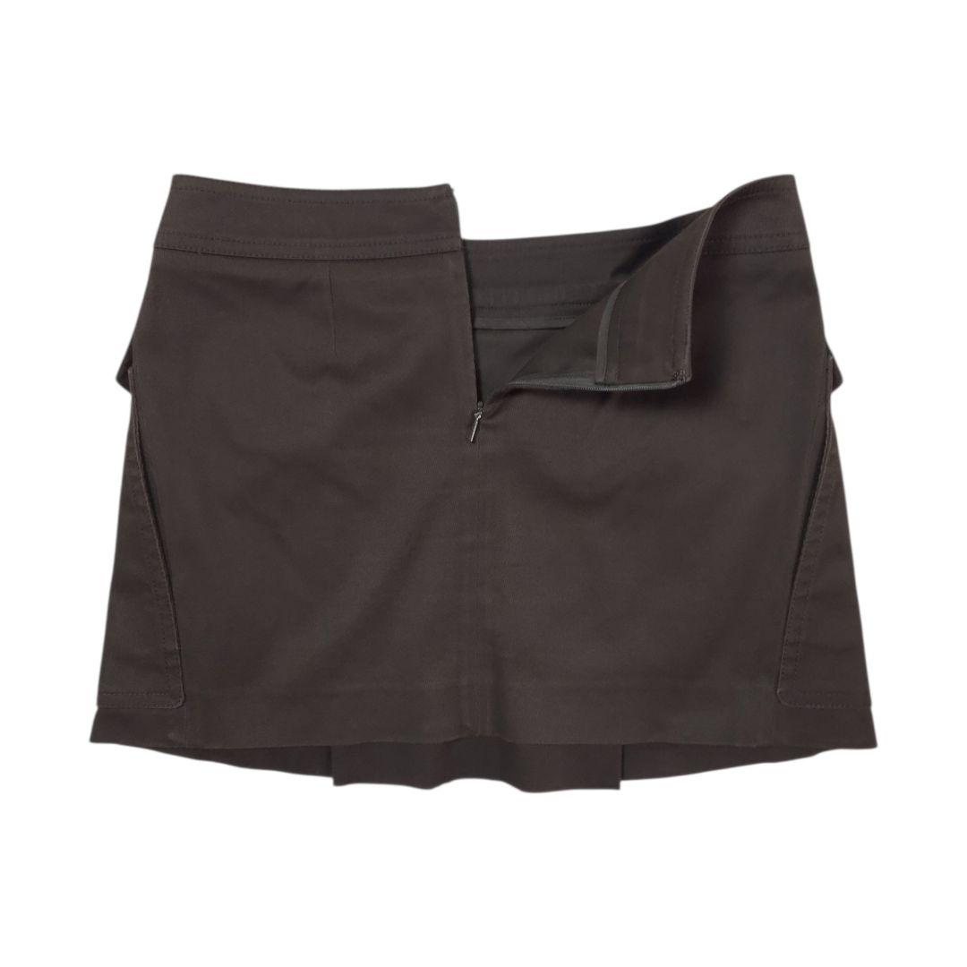 スカート GUCCI Dark Brown Mini Skirt 40