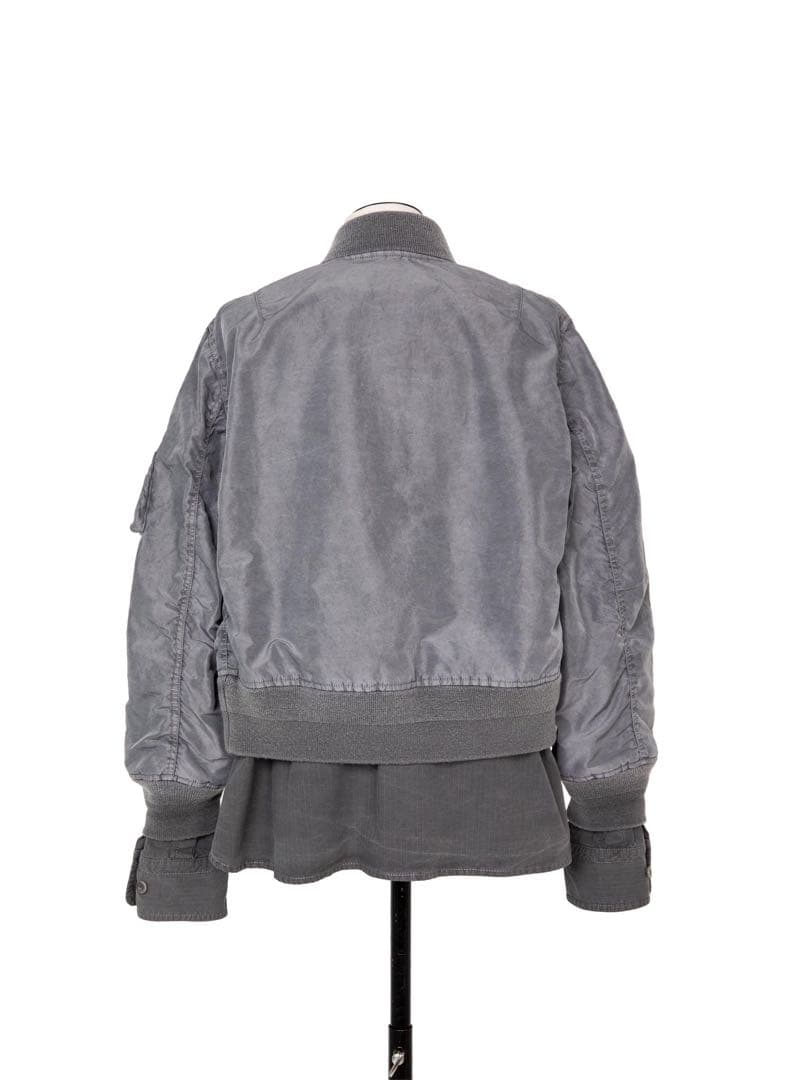 ジャケット・アウター sacai 24AW Garment Dye Nylon MA-1