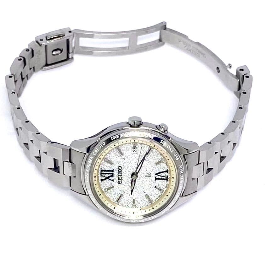 SEIKO　LUKIA　ルキア　ラッキーパスポート　電波ソーラー　ダイヤシールド