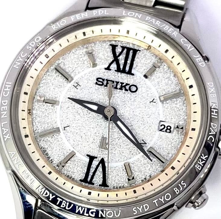 SEIKO　LUKIA　ルキア　ラッキーパスポート　電波ソーラー　ダイヤシールド
