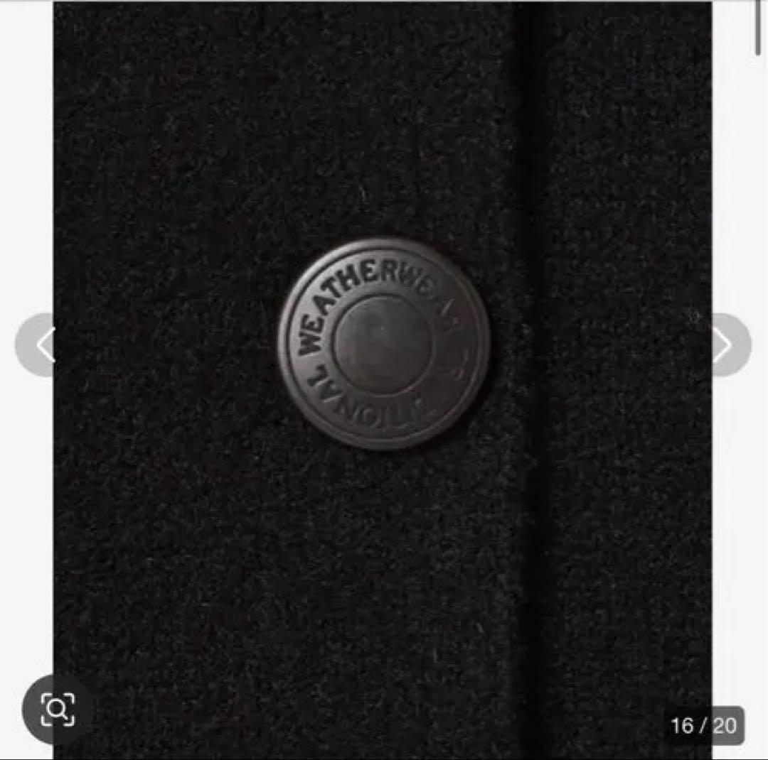 traditional whetherwear Plage別注 ポンチョ　黒