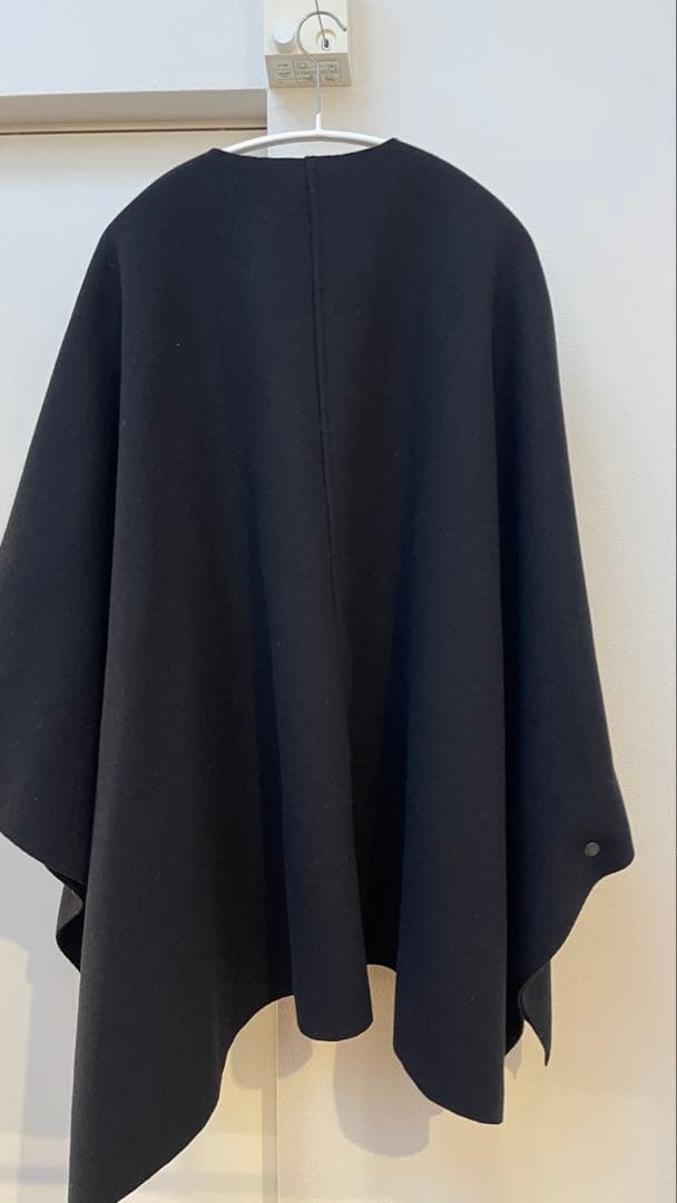 traditional whetherwear Plage別注 ポンチョ　黒