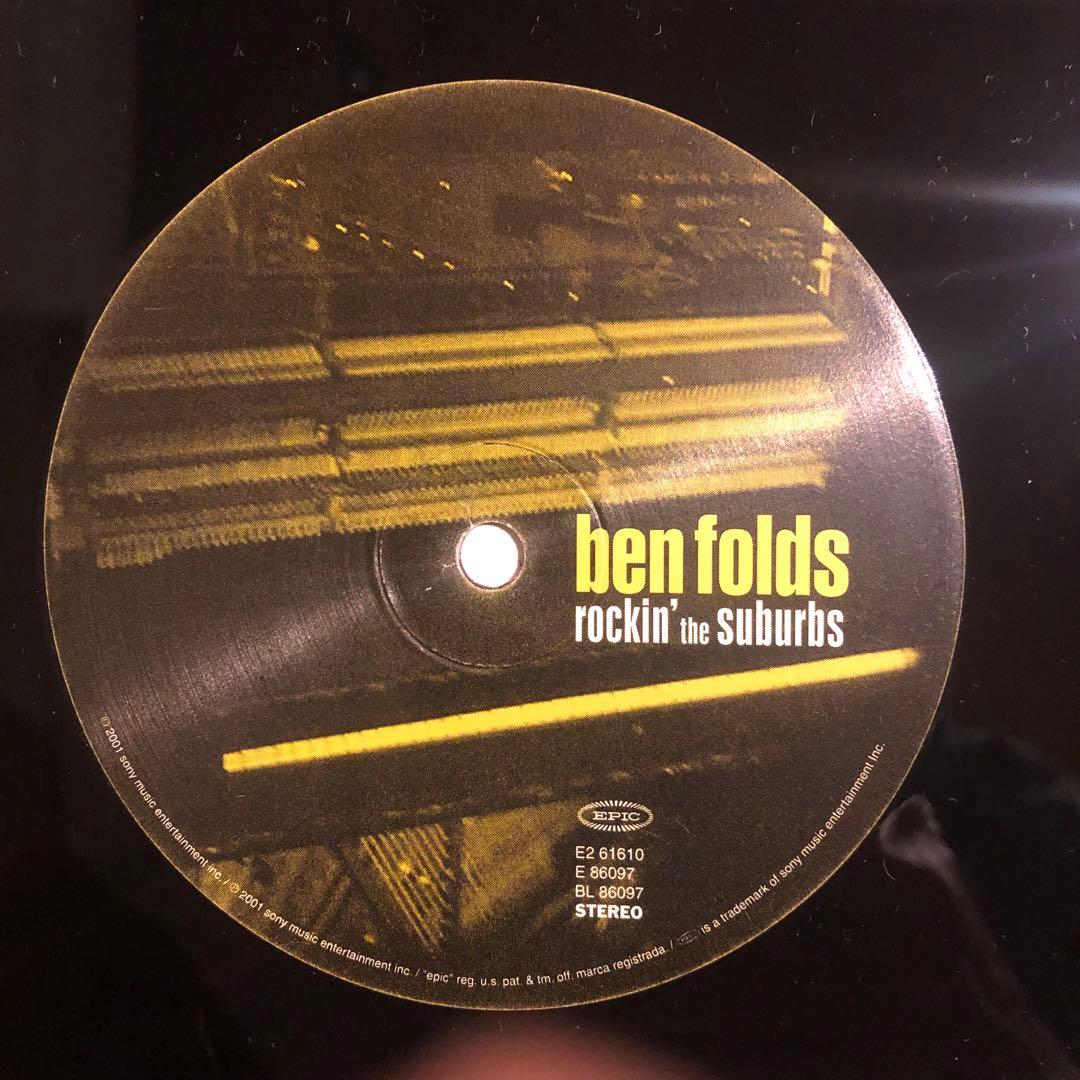 Ben Folds Rockin' The Suburbs LP レコード