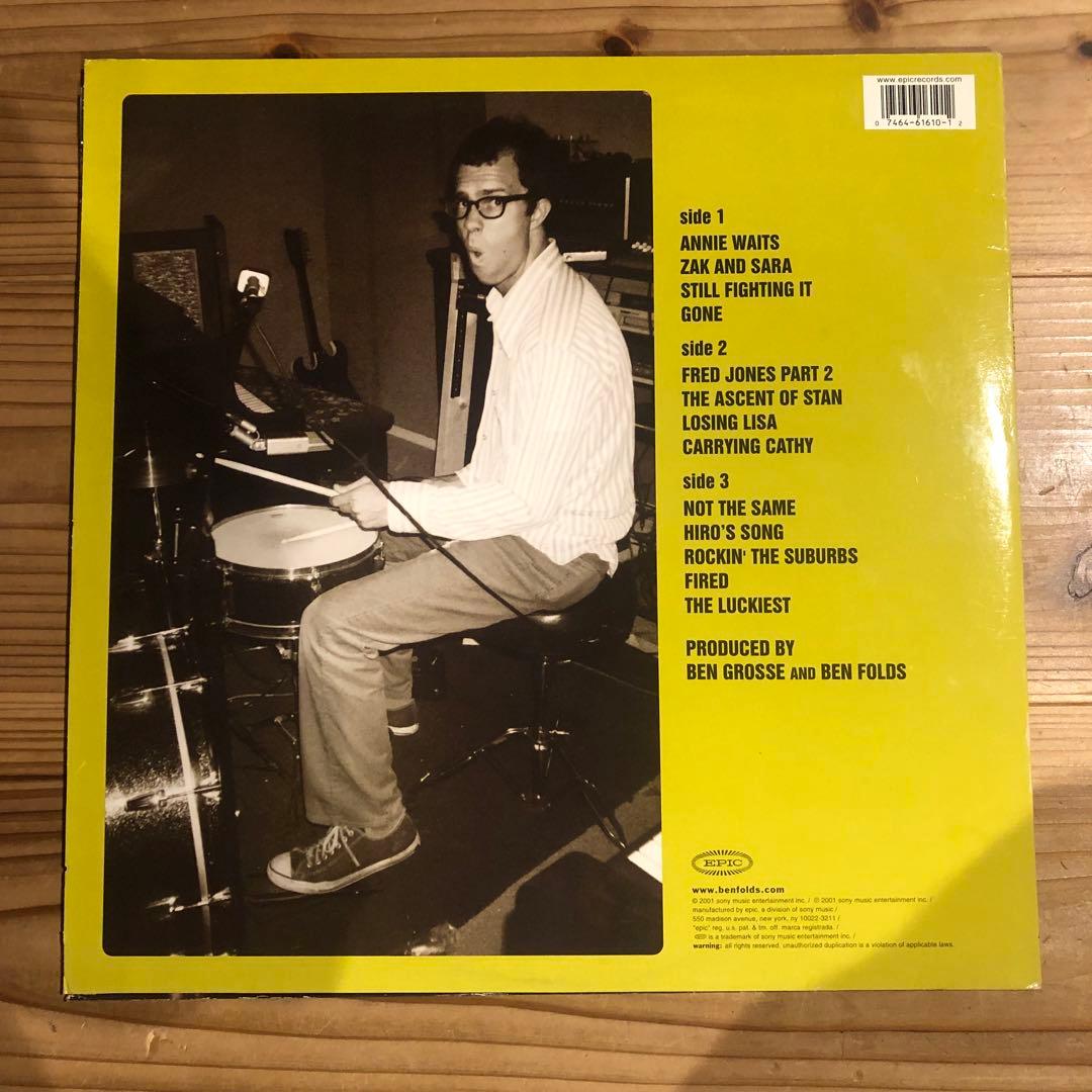 Ben Folds Rockin' The Suburbs LP レコード