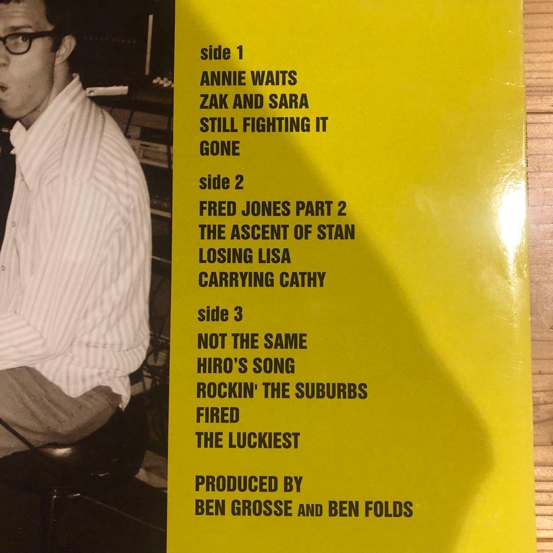 Ben Folds Rockin' The Suburbs LP レコード