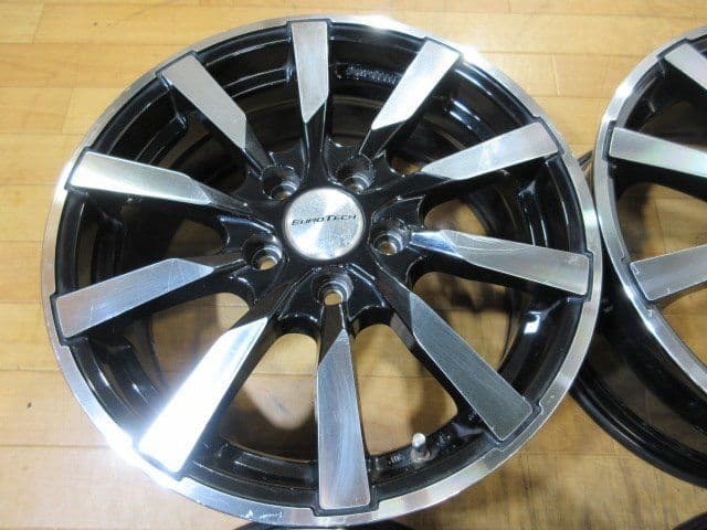 EUROTECH アルミホイール 4本 5H-108 16インチ 6.5J+48
