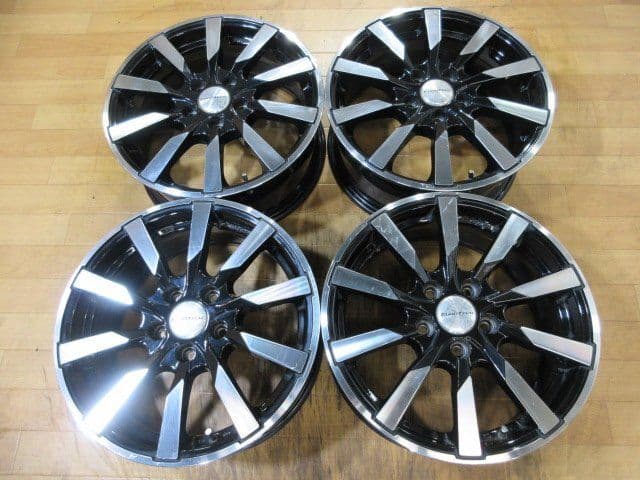 EUROTECH アルミホイール 4本 5H-108 16インチ 6.5J+48