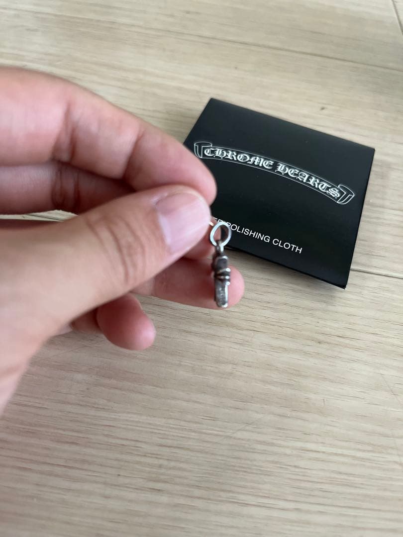 CHROME HEARTS シルバーポリッシングクロス 7cm x 14cm