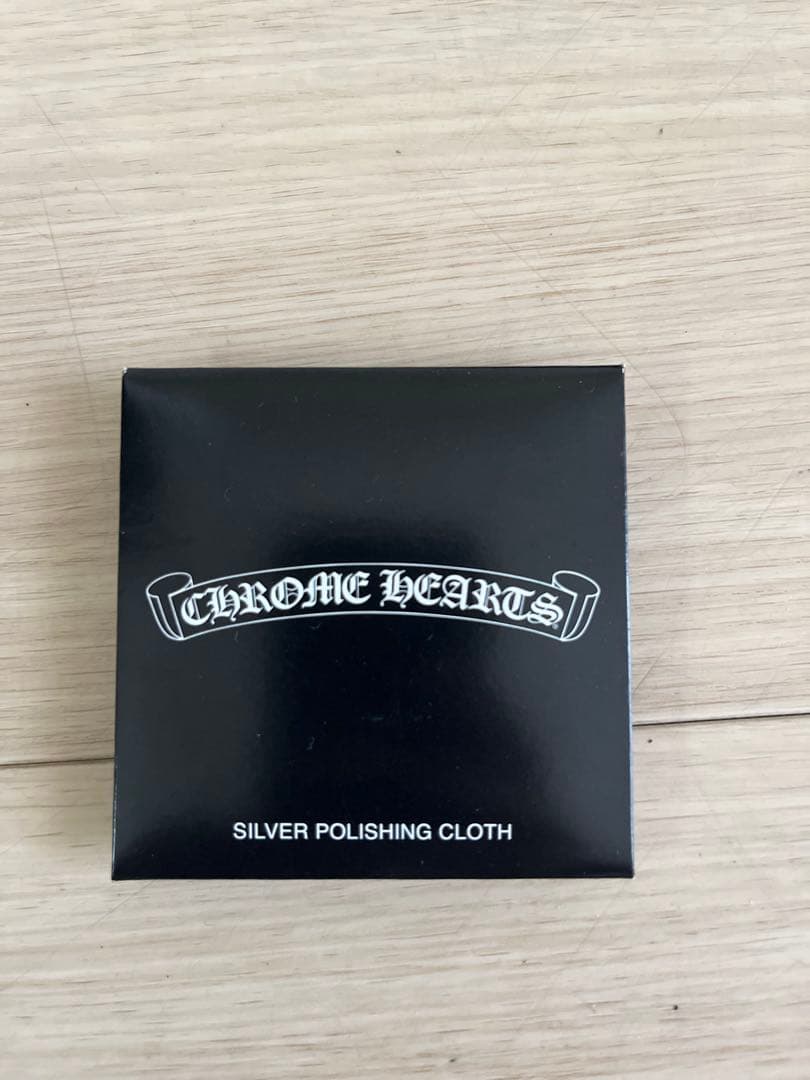 CHROME HEARTS シルバーポリッシングクロス 7cm x 14cm
