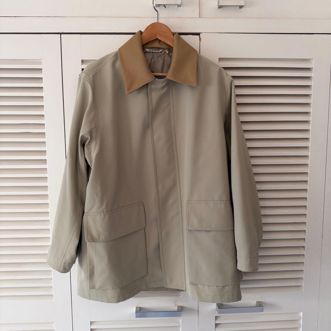 AURALEE WOOL MAX CANVAS BLOUSON オーラリー