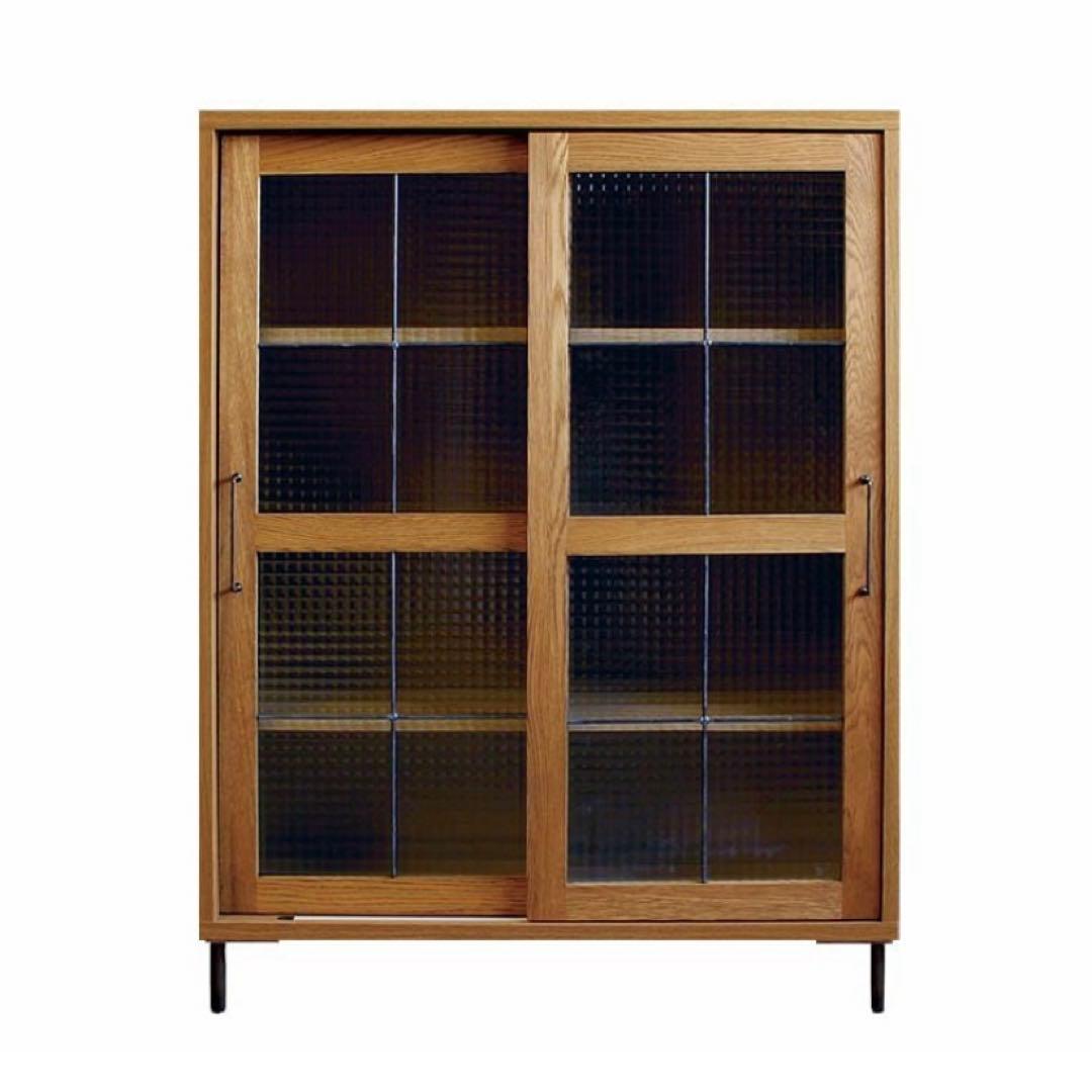 a.depeche アデペシュ カデル スライドガラスキャビネット