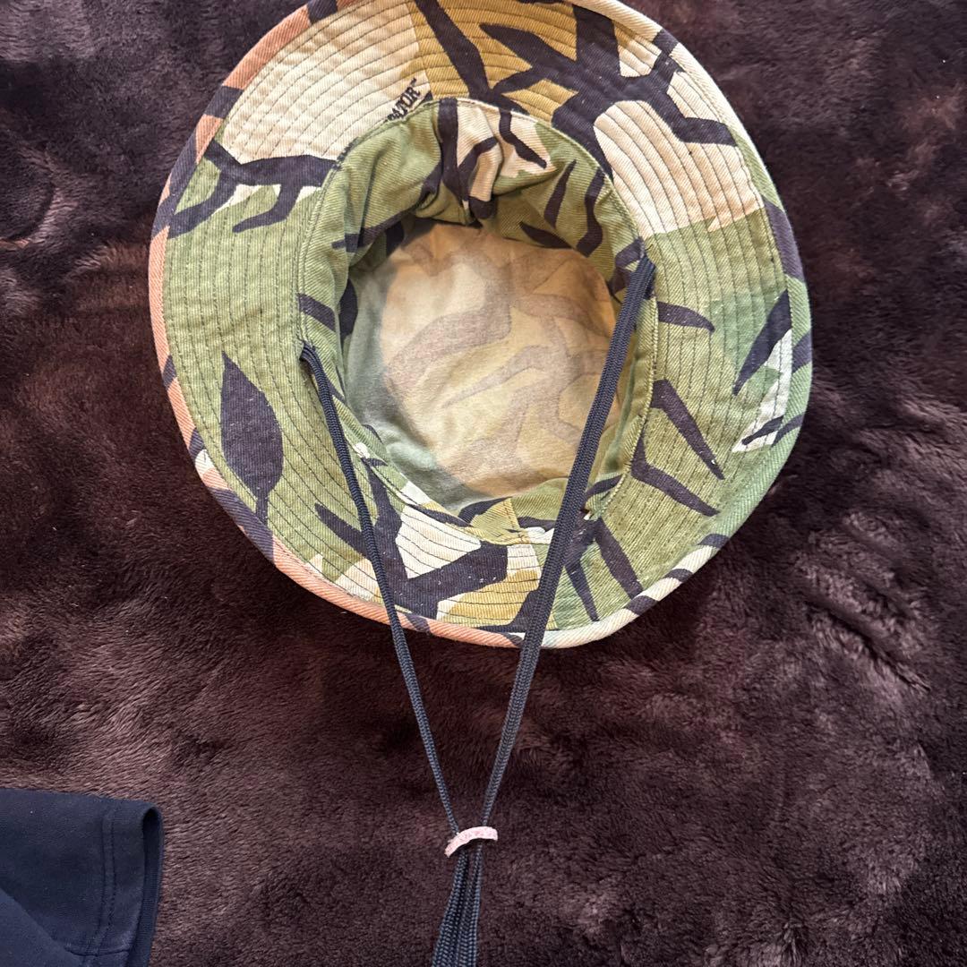 迷彩 バケットハット 調整可能