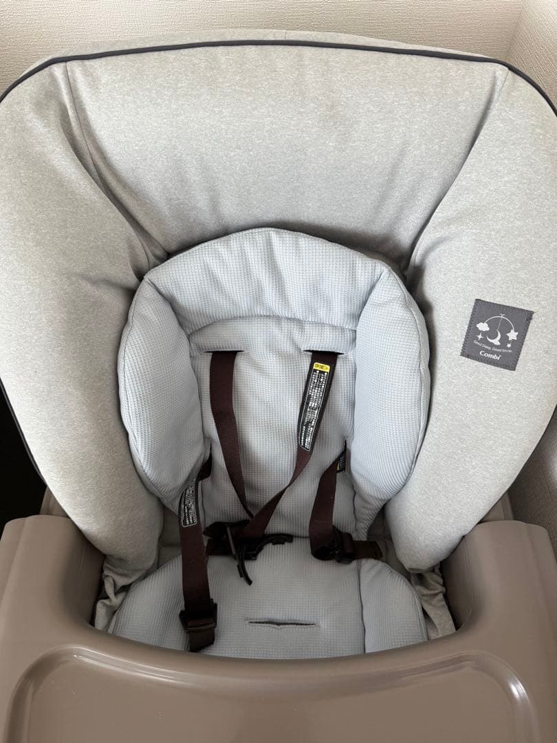 【美品】コンビ ネムリラ オートスイング グレー 人気色