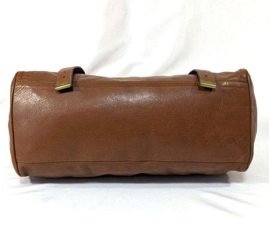 【美品】 mulberry アレクサ 2way ショルダーバッグ ブラウン