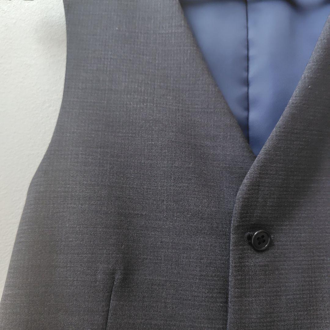 【美品】洋服の青山　PT-9 ネイビー スーツ 　ＹＡ5