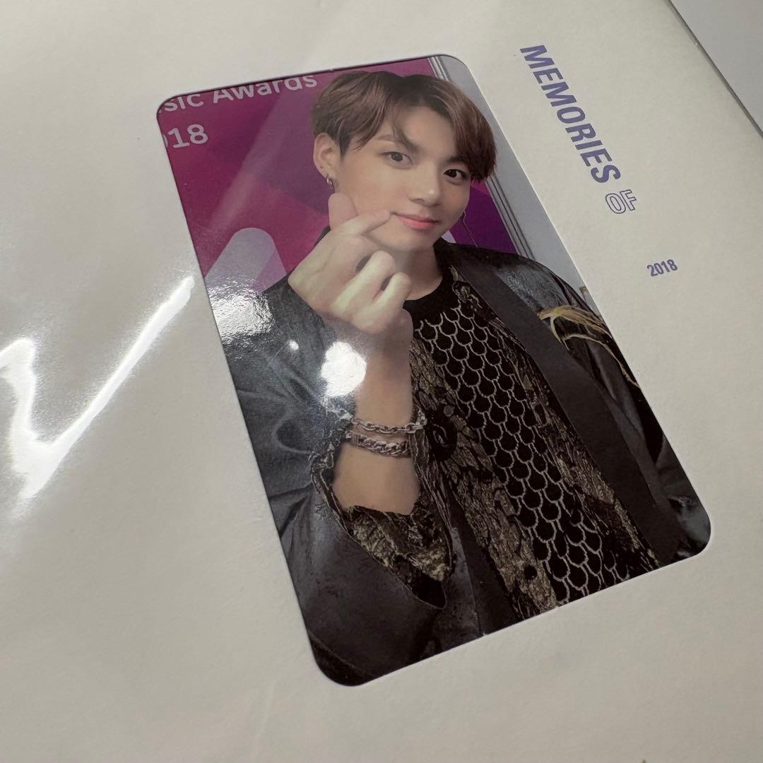 BTS ジョングク memories of 2018 Blu-rayトレカ