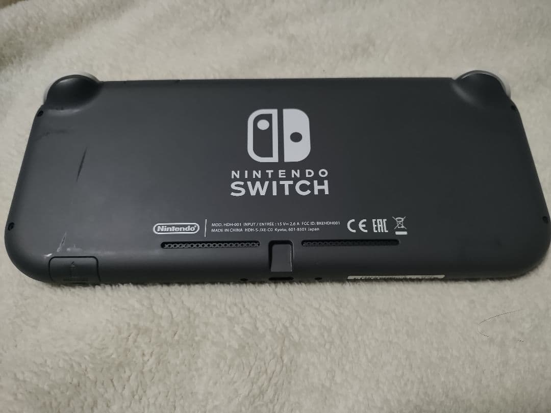 Nintendo Switch Lite グレー 本体＆充電ケーブル＋オマケ付