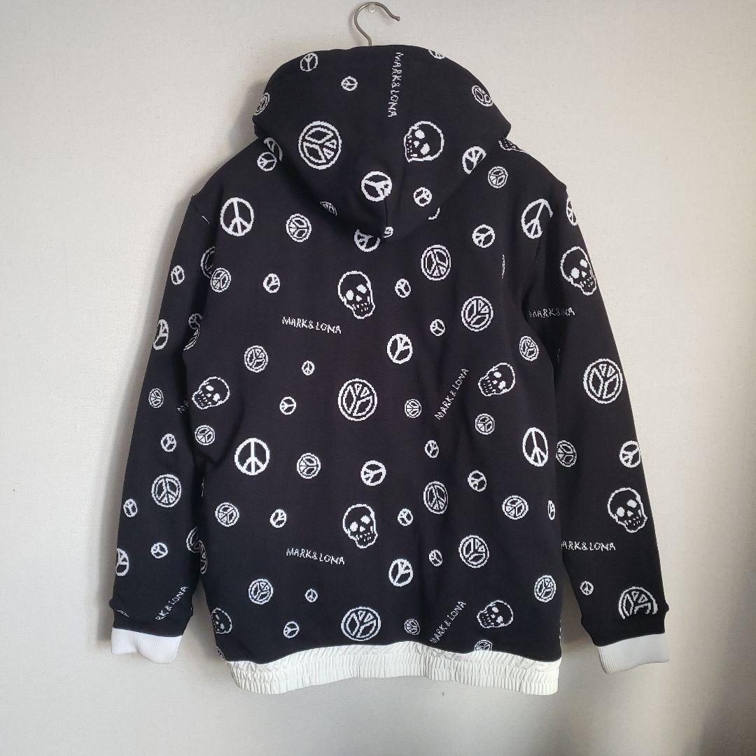 【美品】MARK&LONA マーク&ロナ ニットパーカー ゴルフウェア