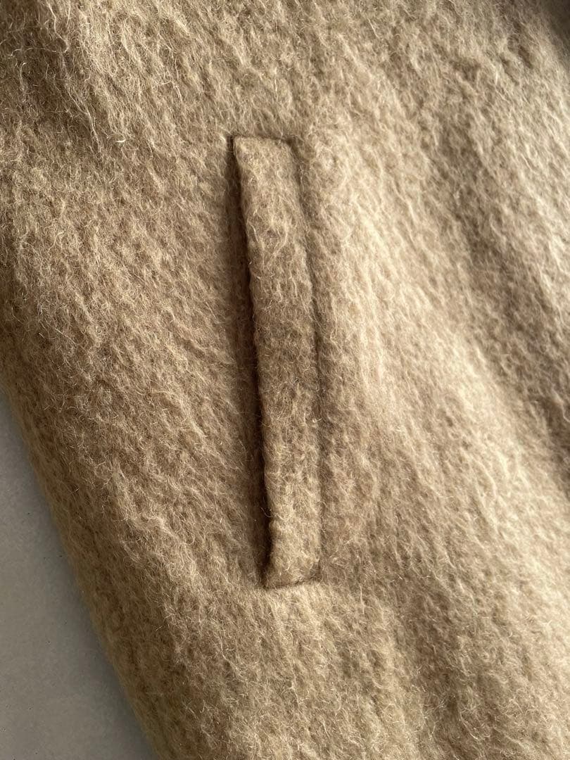 極美品✨ユナイテッドアローズ　23AW シャギー　モヘヤ　ロングコート　36