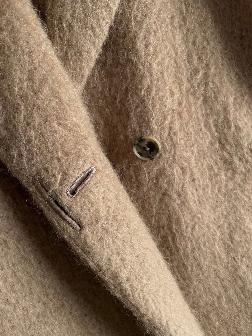 極美品✨ユナイテッドアローズ　23AW シャギー　モヘヤ　ロングコート　36