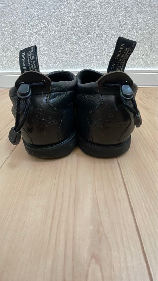 foot the coacher ANARCHO 黒 スリッポン