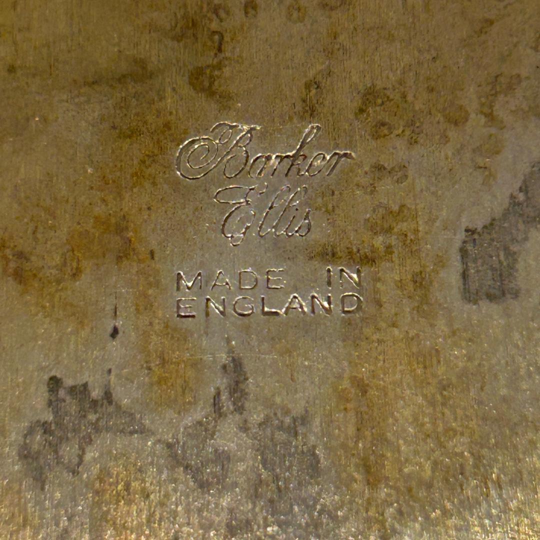 【アウトレット】♥Barker Ellis バーカーエリス シルバープレート灰皿