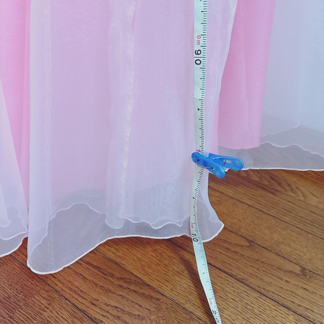 フラダンス　ドレス　ピンク