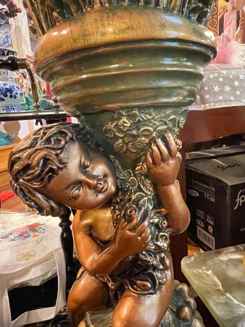 まりも　天使　コンソールテーブル　プランターテーブル