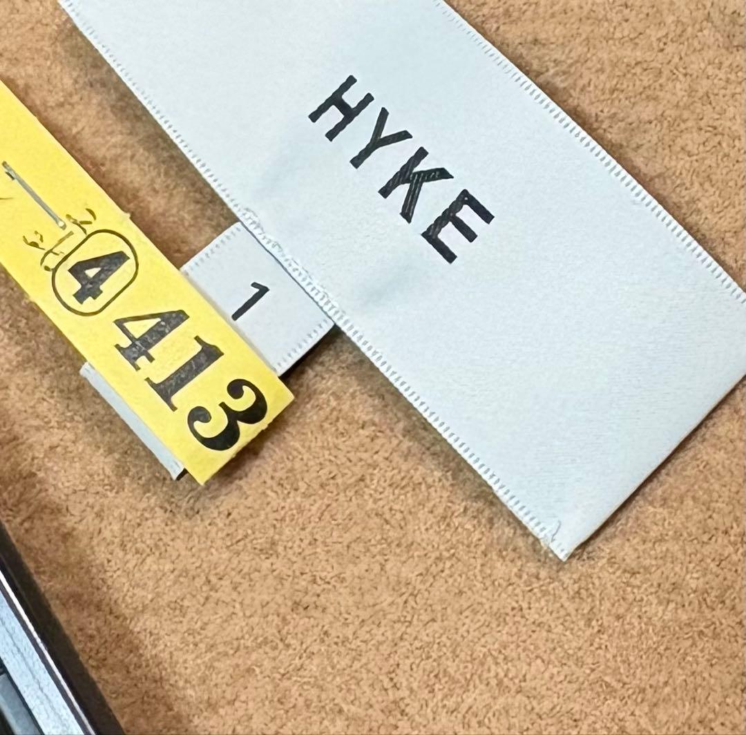 ジャケット・アウター HYKE DOUBLE FACE TRENCH COAT