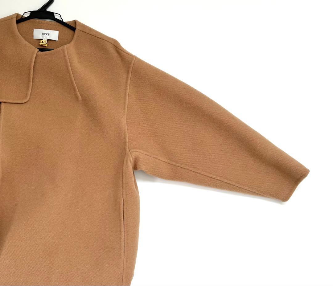 ジャケット・アウター HYKE DOUBLE FACE TRENCH COAT