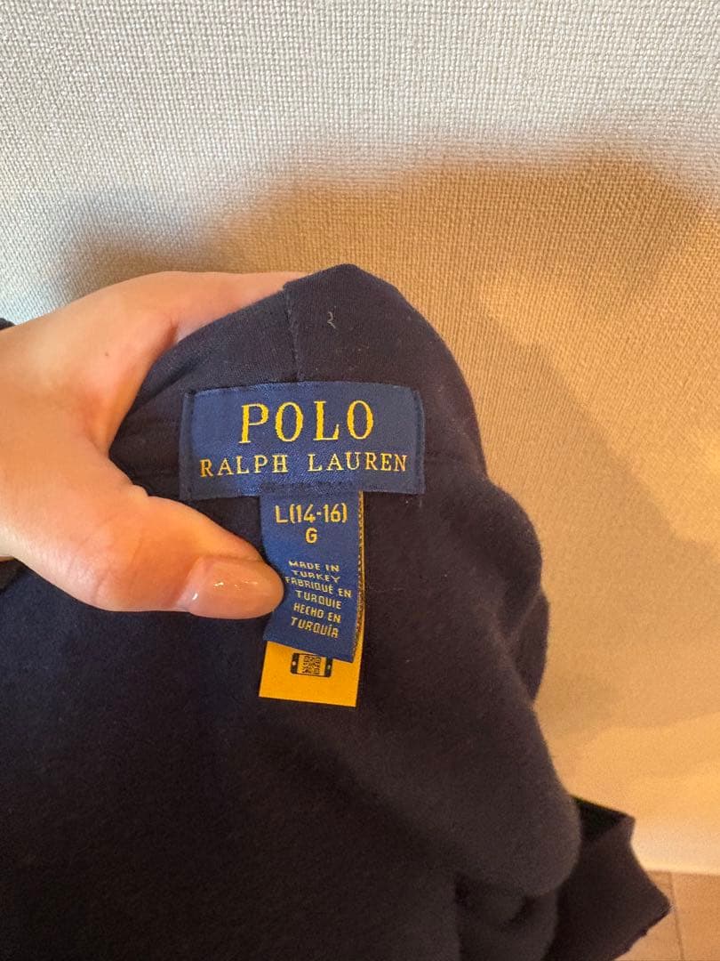 激レア　日本未販売　ポロラルフローレン　ポロベアファミリーパーカー160