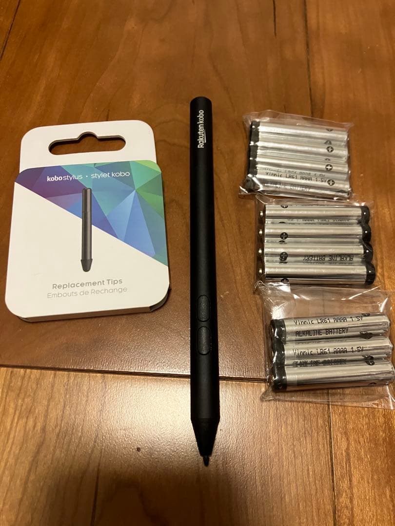 kobo sage 電子書籍リーダー スタイラスペン(替え芯、電池)付き
