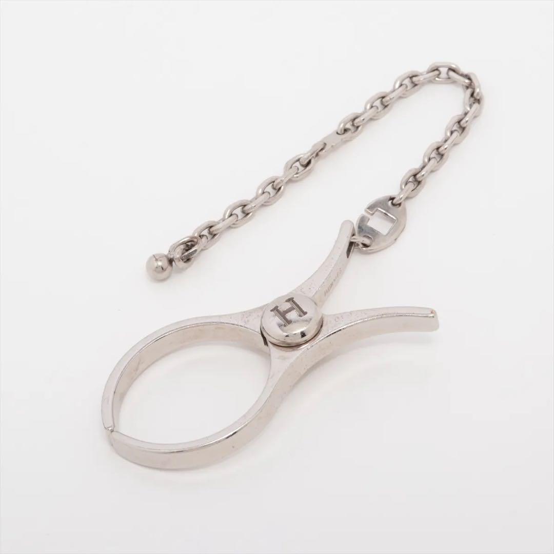 HERMES エルメス　フィルー　グローブホルダー　シルバー