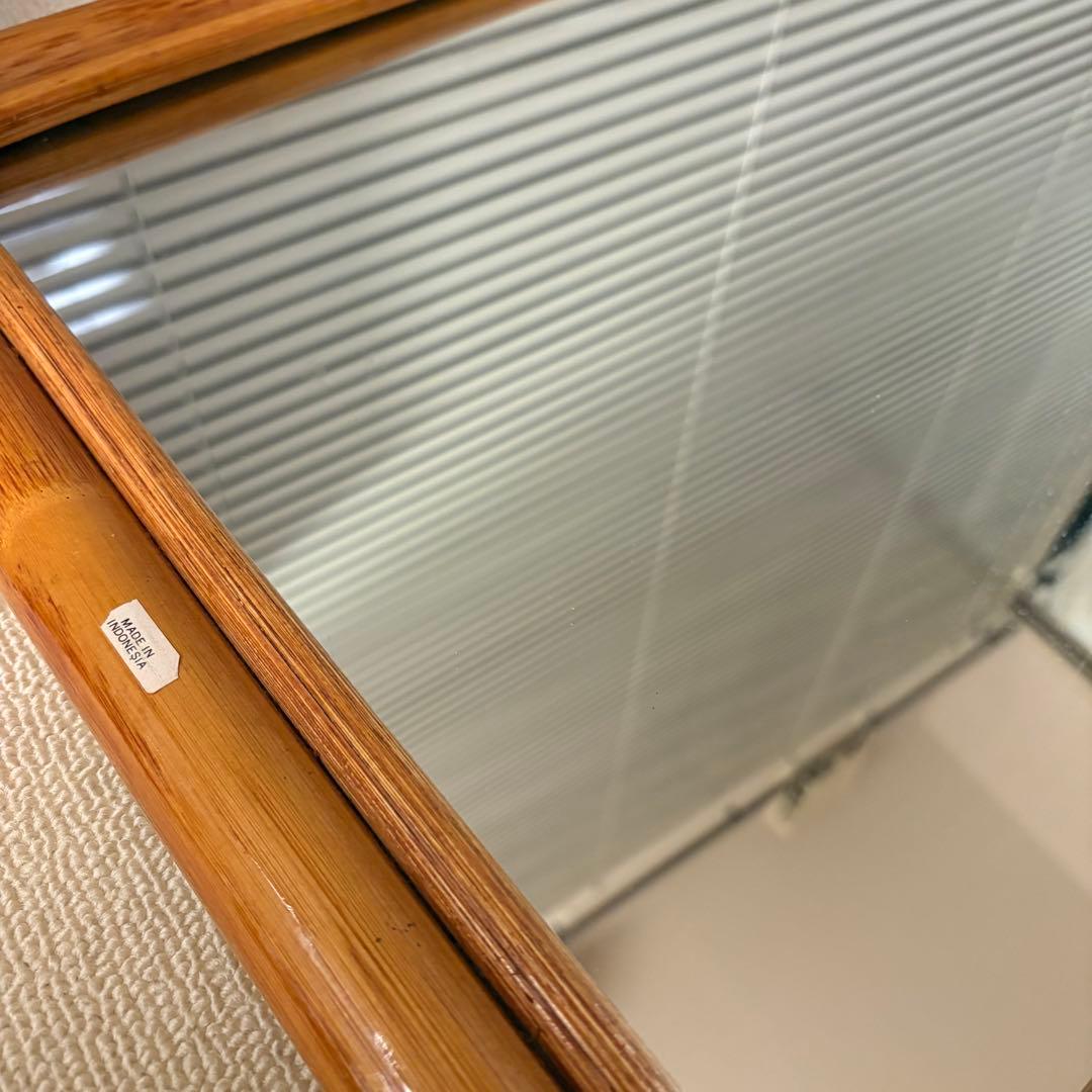 鏡 Vintage Rattern Mirror