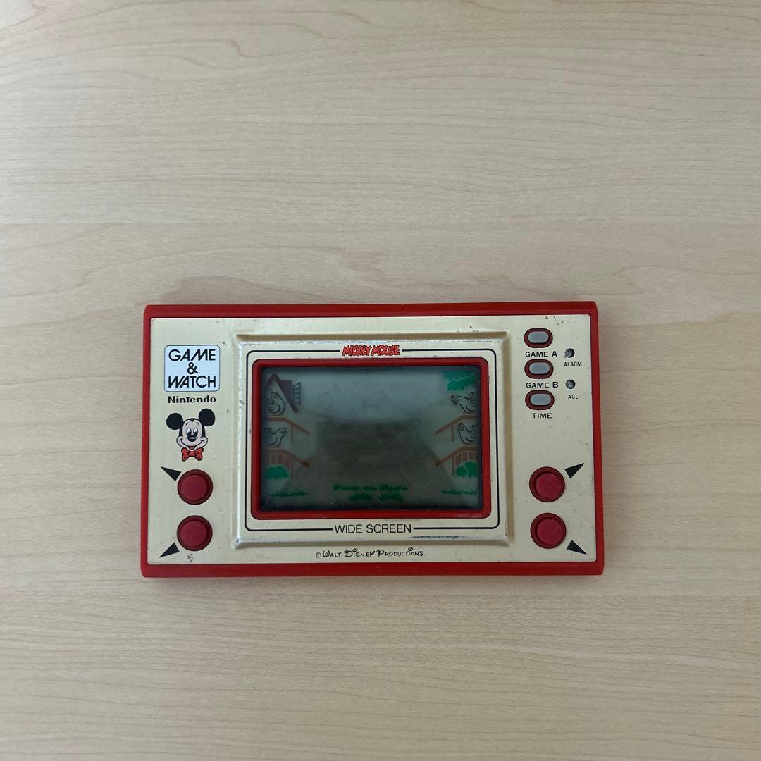 任天堂ゲームウォッチ　ミッキーマウス