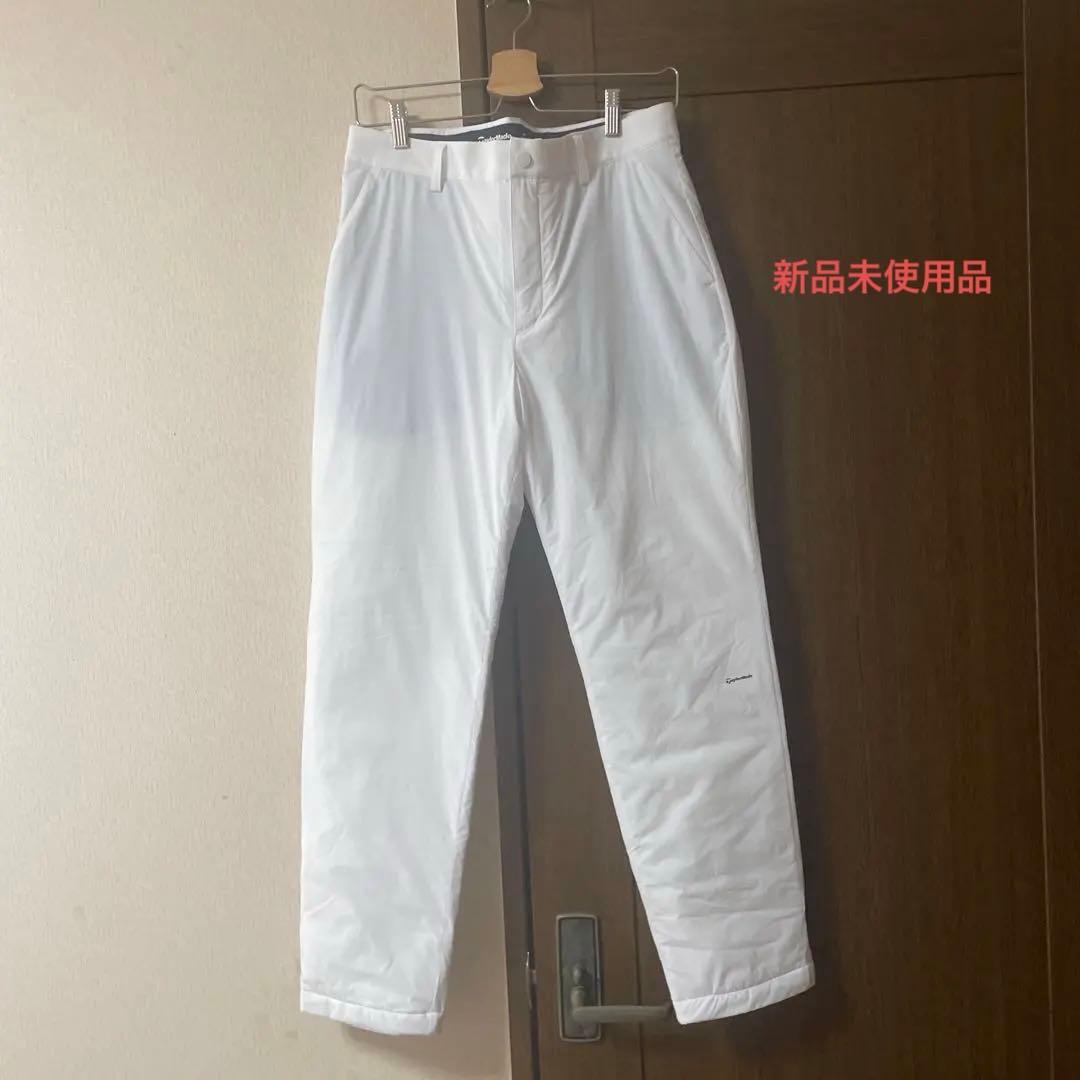 テーラーメイド　中綿、防風パンツ　Mサイズ　ホワイト